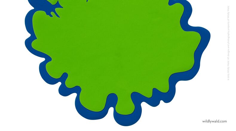 Frog placemat is easily one of Wildly Wald's most popular kids mats.