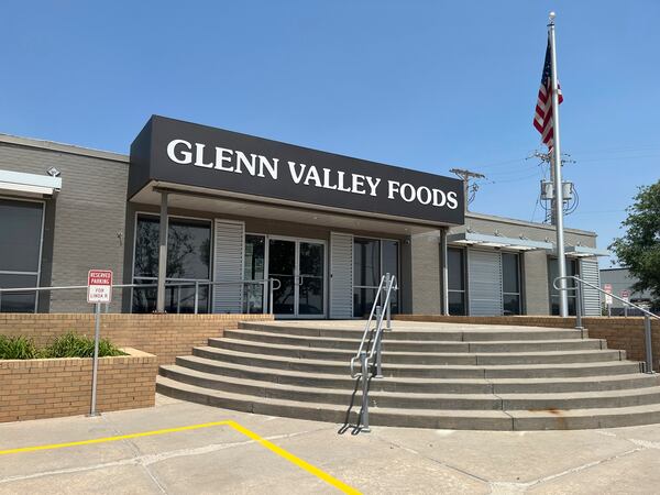 Glenn Valley Foods, a meat packaging company that was raided by U.S. Immigration and Customs Enforcement on Tuesday, June 10, 2025, in Omaha, Neb. (AP Photo/Margery A. Beck)