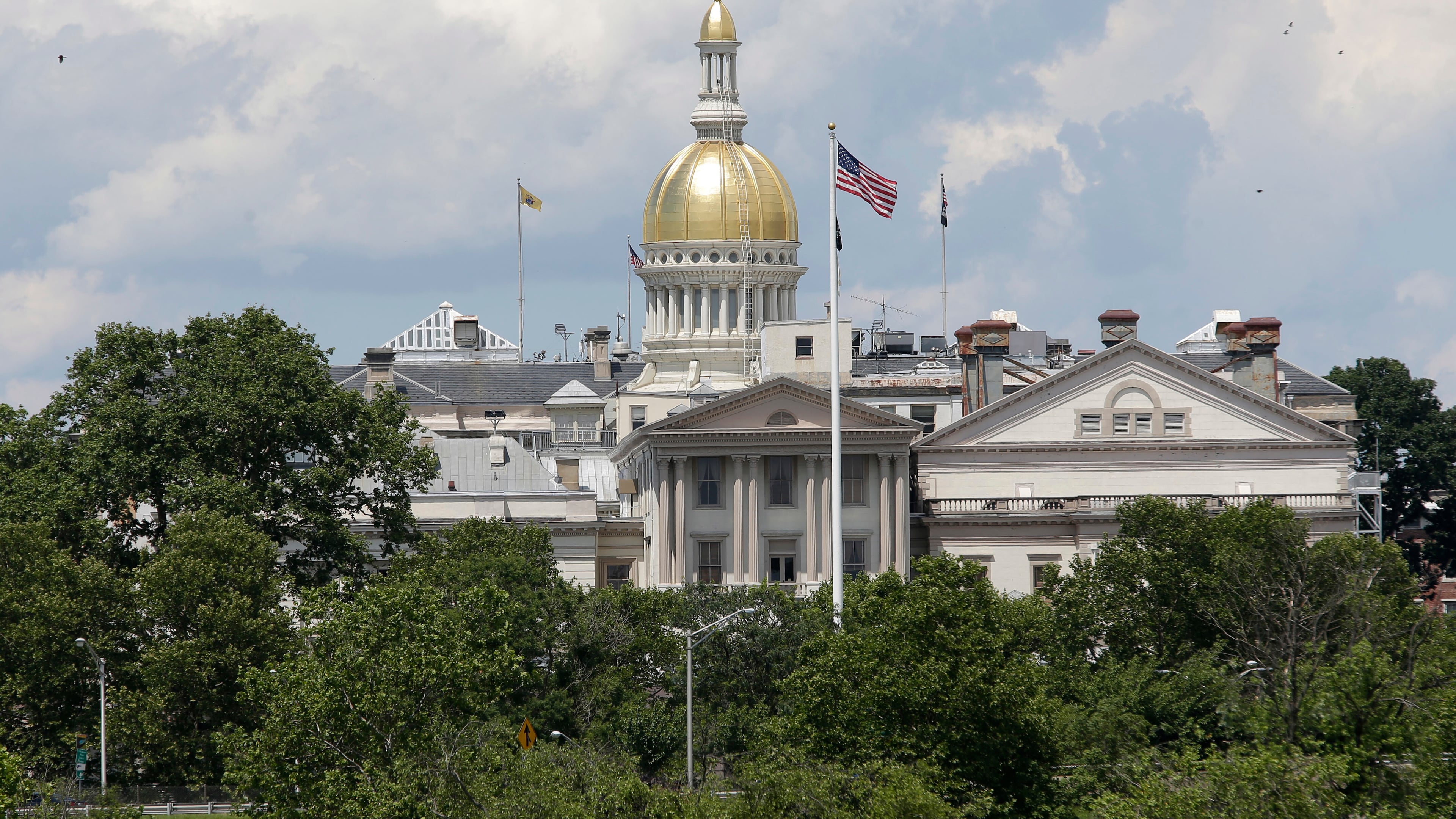 FILE - The New Jersey State House is seen in Trenton, N.J., June 27, 2017. (AP Photo/Seth Wenig, File)