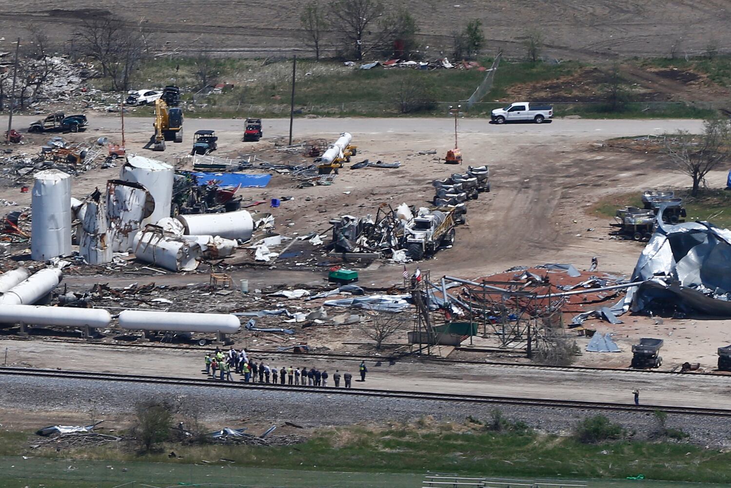 The explosion killed at least 14 people, injured 200 and damaged dozens of buildings on April 17, 2013.
