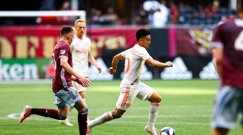 Atlanta United defeated Colorado 1-0 on Saturday at Mercedes-Benz Stadium. (Atlanta United)