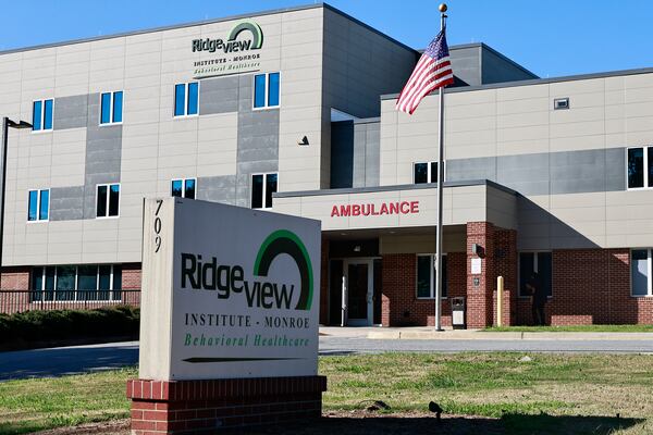 On most visits inspectors said they found nothing wrong at The Ridgeview Institute in Monroe when checking on complaints. However, the Monroe Police Department has been at odds with the facility for what the police call lying and falsified documents. Ridgeview has repeatedly blocked police from entering to investigate complaints. (Natrice Miller/ natrice.miller@ajc.com)