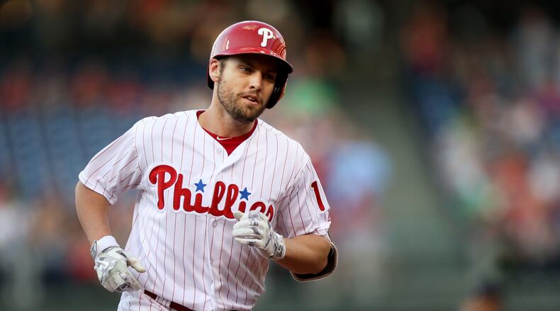Peter Bourjos will add strong backup defense for the Braves at all three outfield positions.