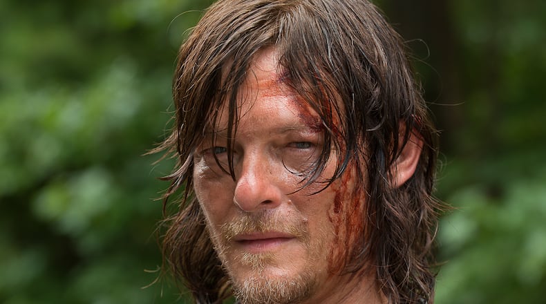 Norman Reedus as Daryl Dixon - The Walking Dead _ Season 6, Episode 9 - Photo Credit: Gene Page/AMC