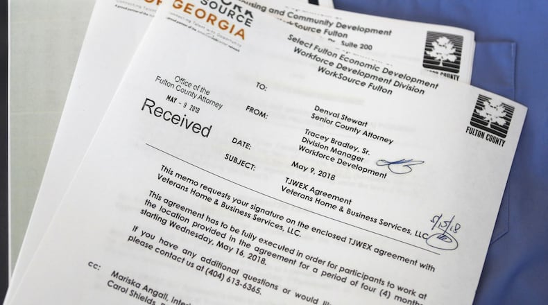Fulton County’s workforce development program contracted with a local business to help struggling workers—especially veterans— to gain job experience. Instead, those trained by Veterans Home & Business Services ended up in even worse financial trouble. The business failed to pay workers. Its purported job site was actually an abandoned commissary building at Fort McPherson. It had no equipment — workers had to bring their own laptops and use their own cars for work assignments. And its owner David Gallemore had a history of failing to pay workers and unpaid bills. Bob Andres / bandres@ajc.com AJC FILE PHOTO