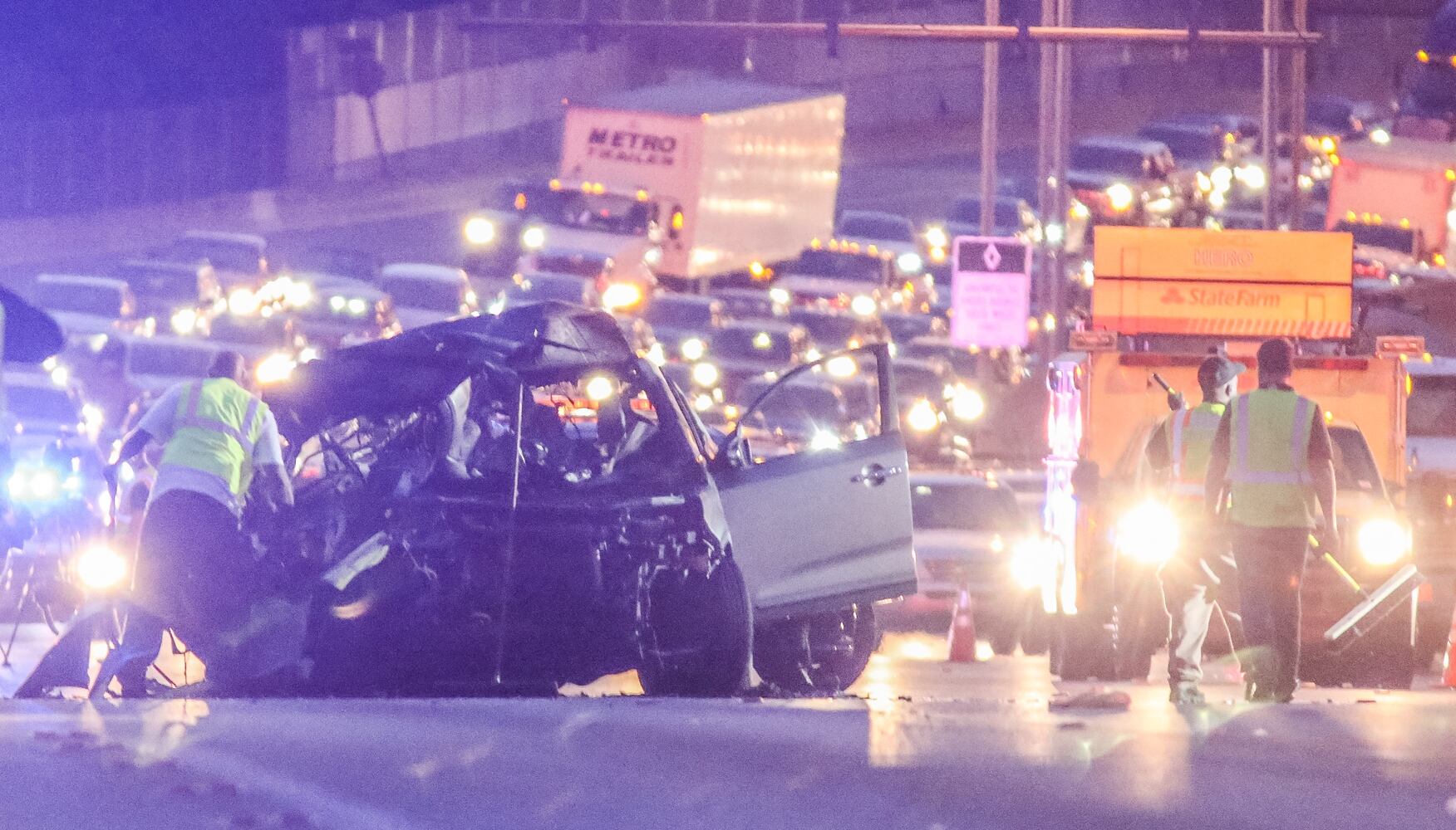 Fatal shooting, crash shut Connector
