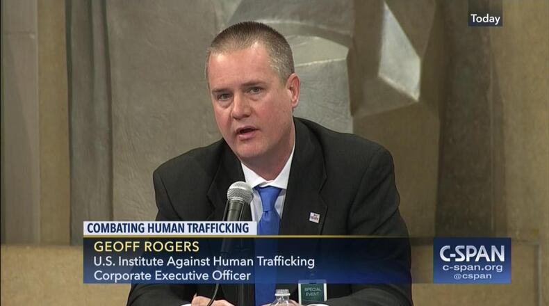 Geoff Rogers is co-founder and CEO of the nonprofit U.S. Institute Against Human Trafficking or USIAHT. CONTRIBUTED