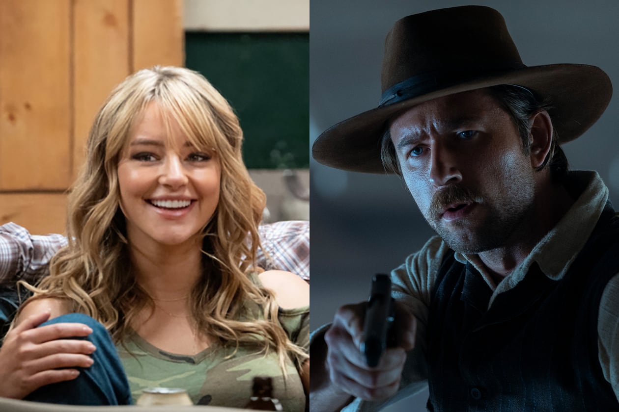 An upcoming modern day Western “The Rescue,” featuring “Yellowstone” universe alums Hassie Harrison (left) and Brandon Sklenar, is scheduled to shoot in metro Atlanta in February. (Paramount)