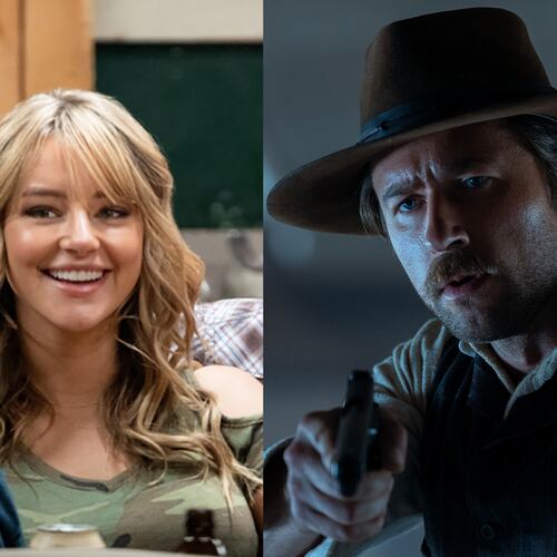An upcoming modern day Western “The Rescue,” featuring “Yellowstone” universe alums Hassie Harrison (left) and Brandon Sklenar, is scheduled to shoot in metro Atlanta in February. (Paramount)