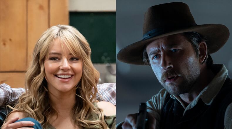 An upcoming modern day Western “The Rescue,” featuring “Yellowstone” universe alums Hassie Harrison (left) and Brandon Sklenar, is scheduled to shoot in metro Atlanta in February. (Paramount)