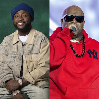 Atlanta’s FIFA Fan Fest at Centennial Olympic Park will feature free concerts from Davido (from left), CeeLo Green and Nappy Roots. (AP)