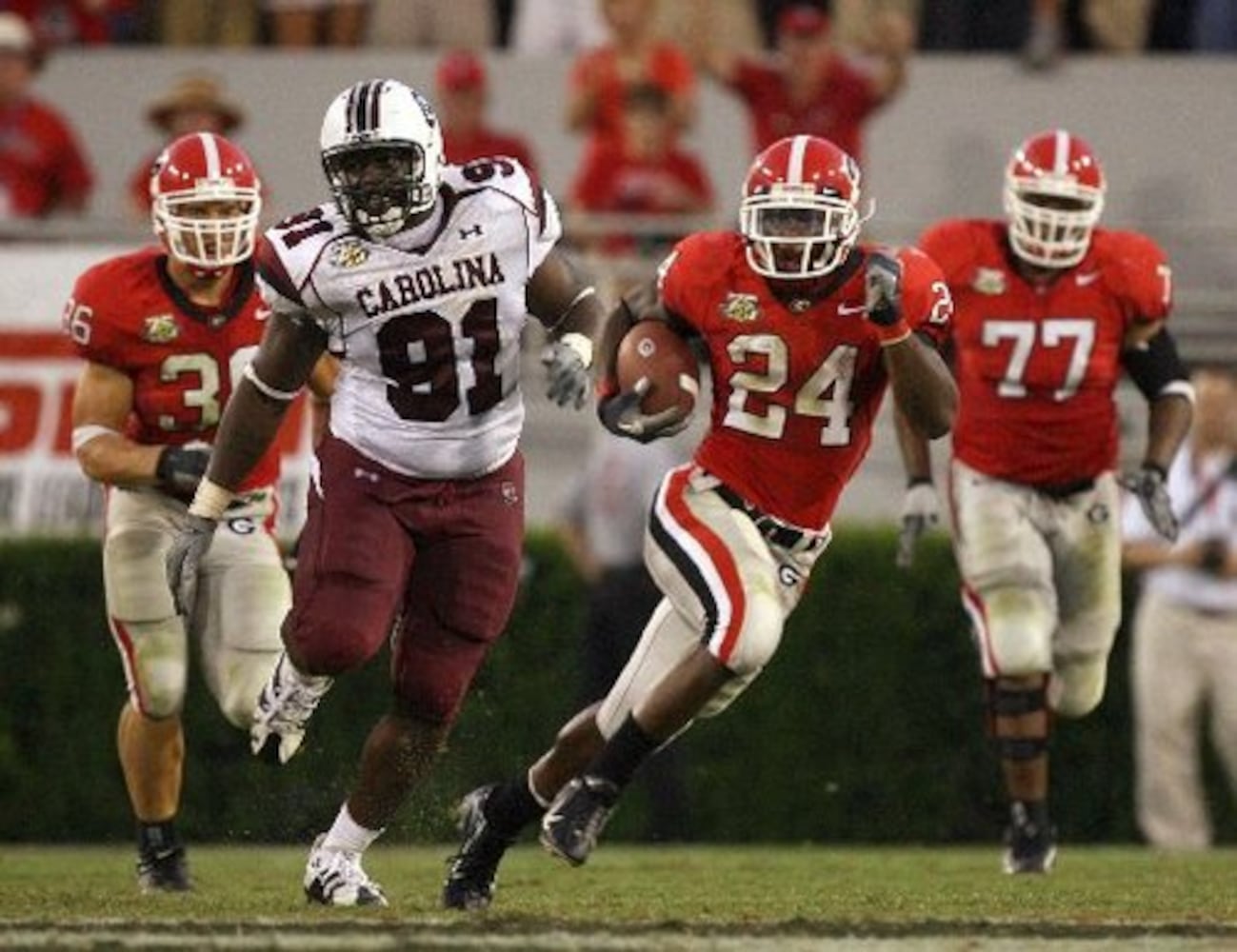 Knowshon Moreno's UGA career