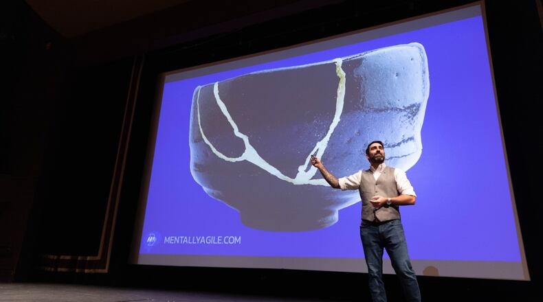 Gordon Corsetti, a suicide prevention advocate, returned to his alma mater, Pace Academy, on Sept. 17, 2021, to talk to students about breaking out of the cycle of perfectionism and finding what makes them happy, satisfied and successful. “For those of you suffering alone, I do not know your pain. I know only the extent to which I have experienced mine. I felt alone. I felt as if I wasn’t worth the companionship of others," he wrote for USA Lacrosse Magazine in 2018. "If I found help from those around me, that means you can, too. Give voice to your pain.”