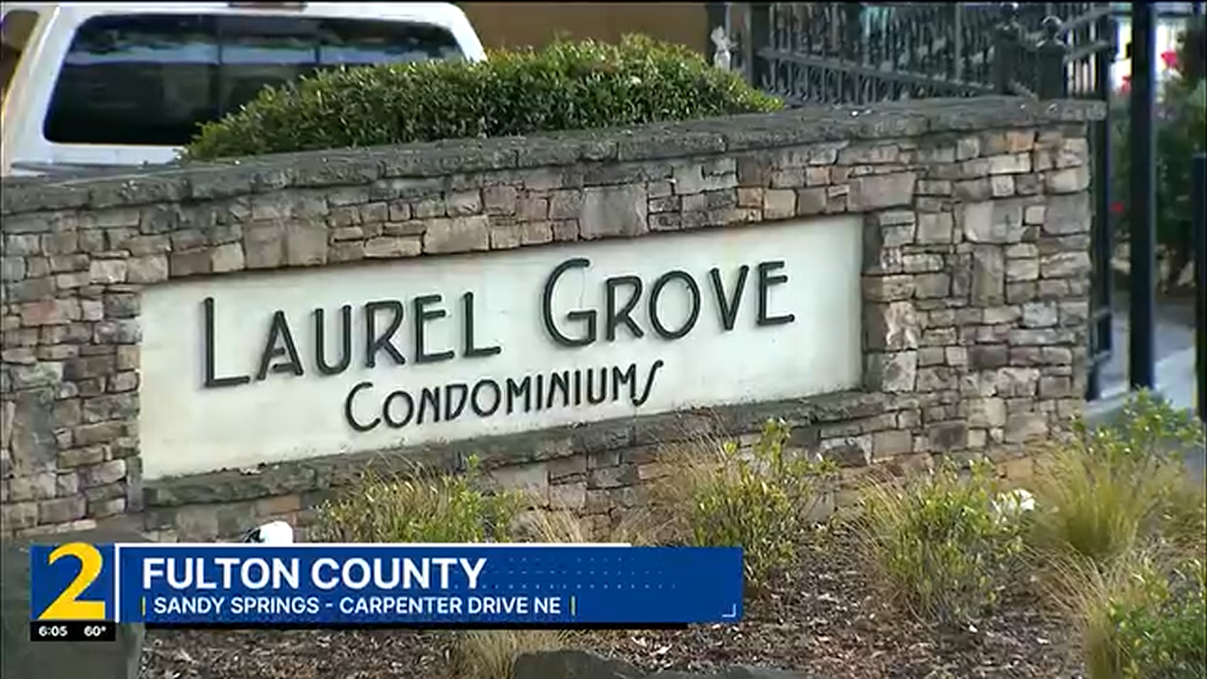 Shannen Grimes, 52, is accused of stabbing her 11-year-old daughter to death in her Laurel Grove condominium. Sandy Springs police discovered the girl's body on Saturday, Nov. 15, 2025. (Channel 2 Action News)