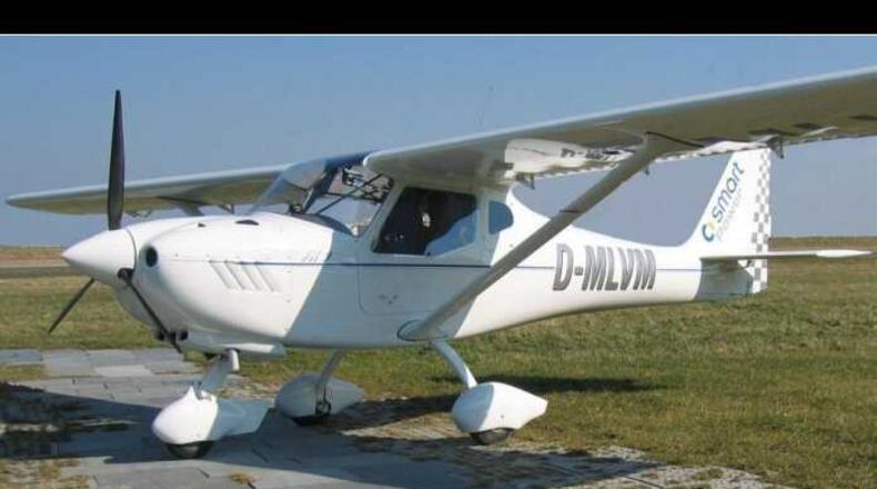 This is a look at the type of aircraft that had a wheel fall off while trying to land at McCollum Field in Cobb County on Thursday, July 27, 2017.