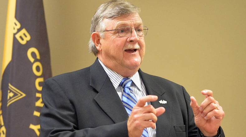 Cobb Sheriff Neil Warren (KENT D. JOHNSON/AJC File Photo)