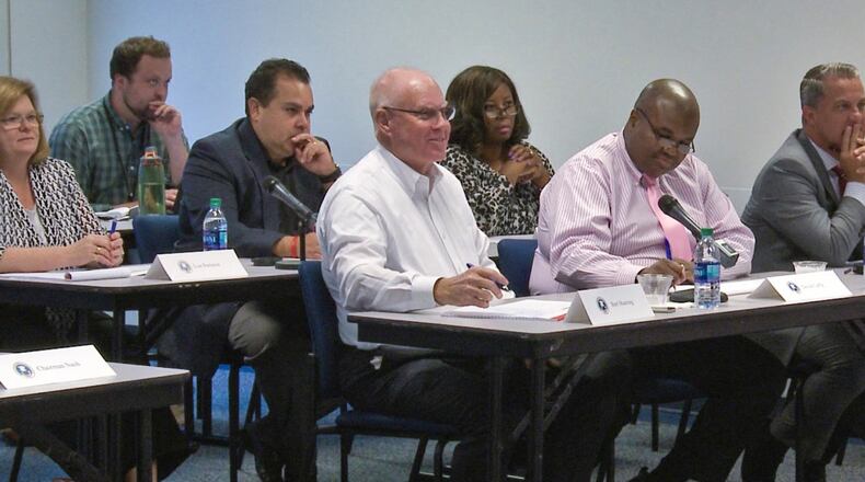 Gwinnett begins 2019 budget preparation. Shown here, the 2018 Budget Review Team. Courtesy Gwinnett County