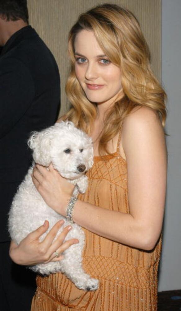 Alicia Silverstone with Baby