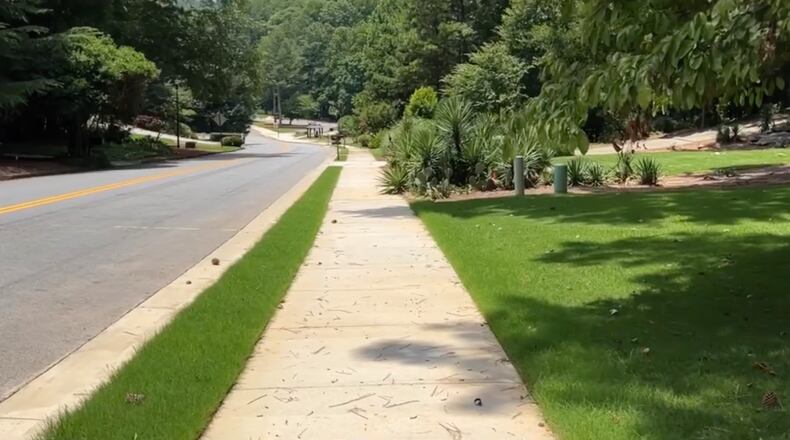 Johns Creek recently announced the completion of the Rivermont Parkway Trail sidewalk project. (Courtesy City of Johns Creek)