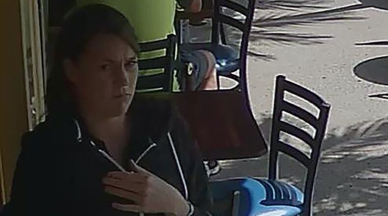 Stuart Police Department are looking for a woman who is suspected of lying to restaurant workers for free food.
