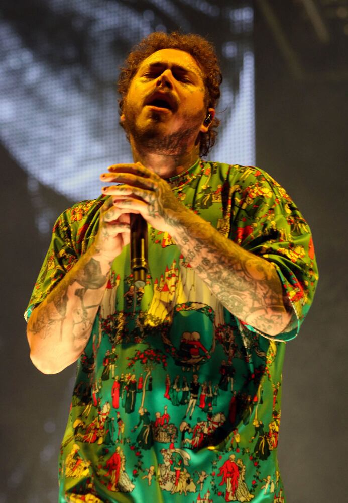 PHOTOS: POST MALONE performs at State Farm Arena