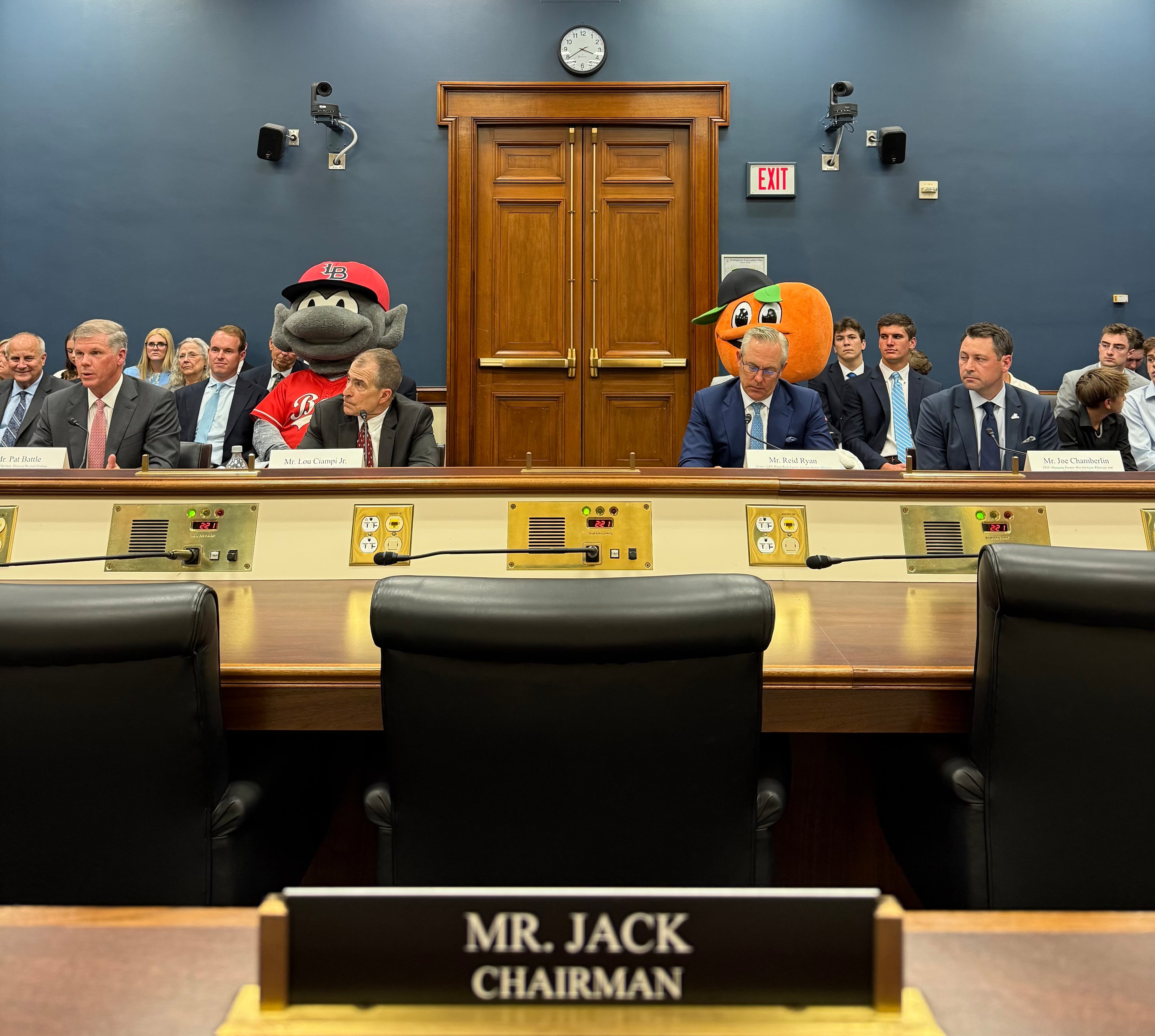 U.S. Rep. Brian Jack, R-Peachtree City, convened a hearing in June 2025 focused on the benefits of minor league baseball in small to midsized markets. (Courtesy of U.S. Rep. Brian Jack's office)