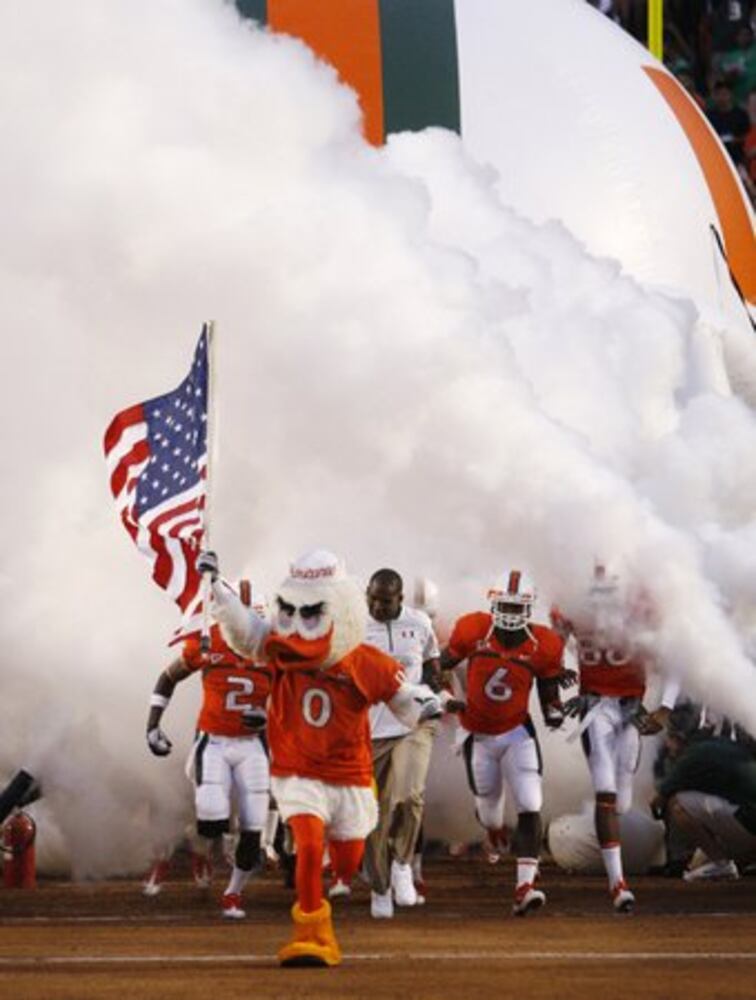 MIAMI'S SMOKY ENTRANCE
