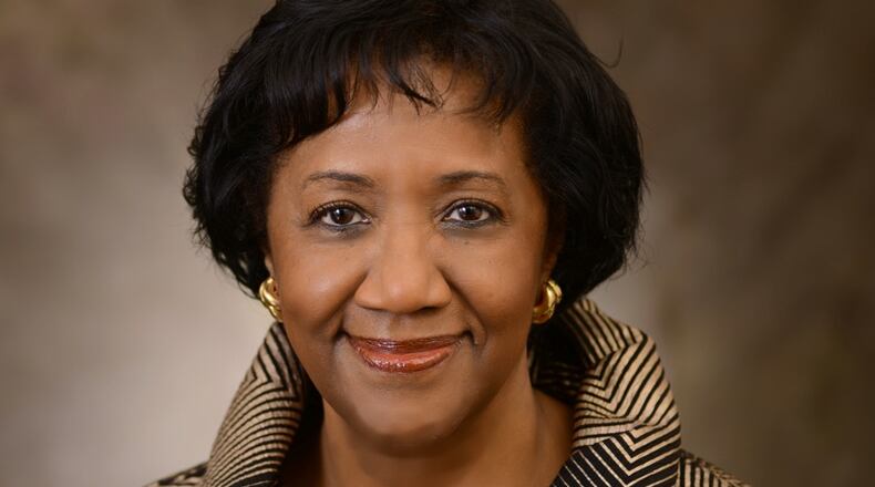 Lucille Maugé has been named Clark Atlanta University's interim president following the resignation of Ronald A. Johnson.