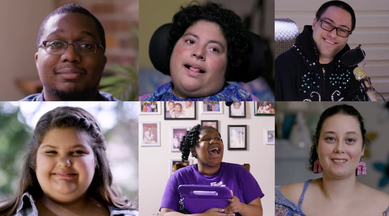This is a screenshot of six of the 10 storytellers participating in 'Treasure Maps: The Georgia Storytelling Roadshow 2021.'