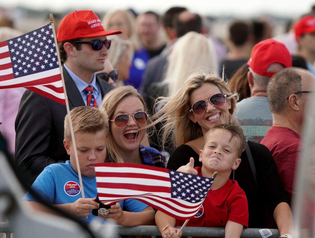 Photos - President Donald Trump Easter visit to Mar-a-Lago