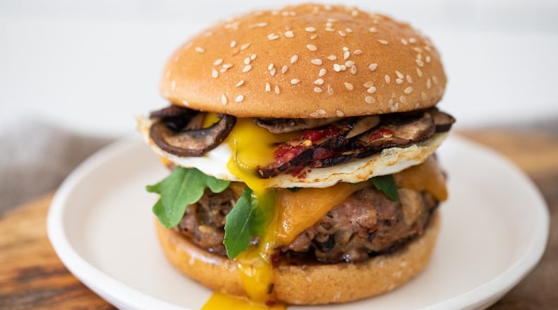 Atlanta resident Lauren Holley was the creator of the best blended burger in the nation. Courtesy of the Mushroom Council