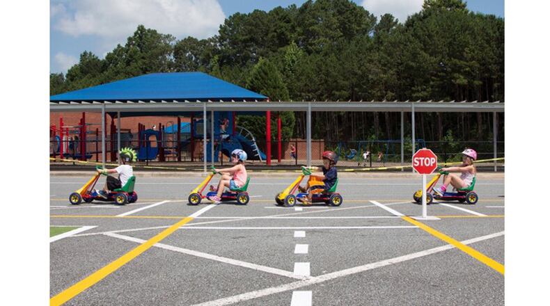 Cherokee County Safety Town teaches five-year-old children how to stay safe over three one-week sessions in June. CHEROKEE COUNTY FIRE & EMERGENCY SERVICES