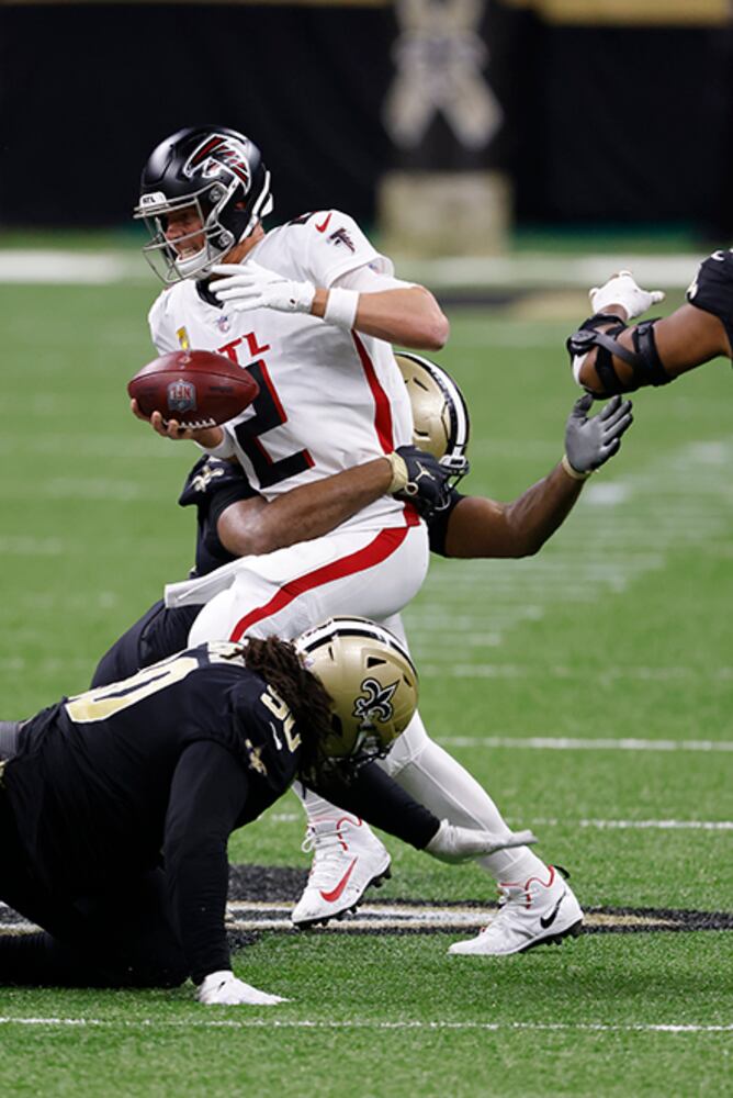 Falcons at Saints