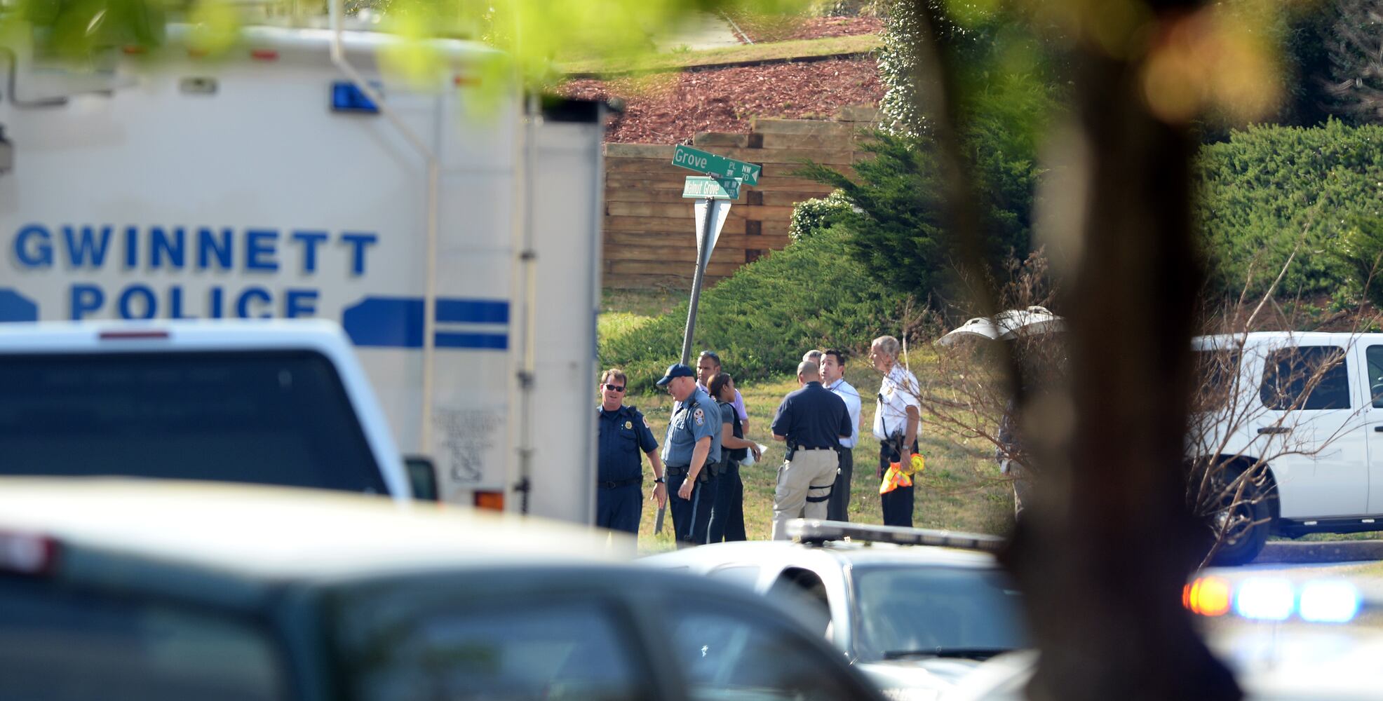 Police said the firefighters apparently went to the scene on a medical call.
