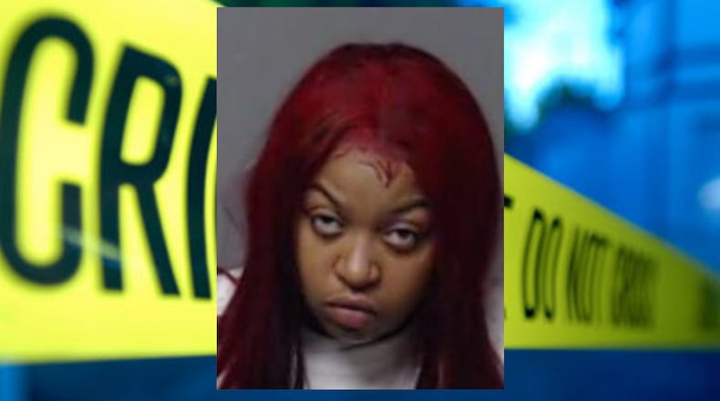 Briana Crawford is charged with two counts of felony murder in a shooting that left two men dead near Stone Mountain. (Credit: DeKalb County Sheriff's Office)