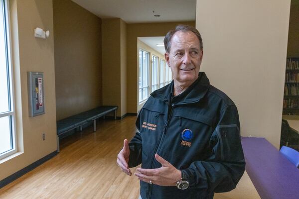 Fulton County Manager Dick Anderson said consent decree costs were being vetted with advice from the county attorney and the court-appointed monitor overseeing the agreement. (Arvin Temkar/AJC 2023)