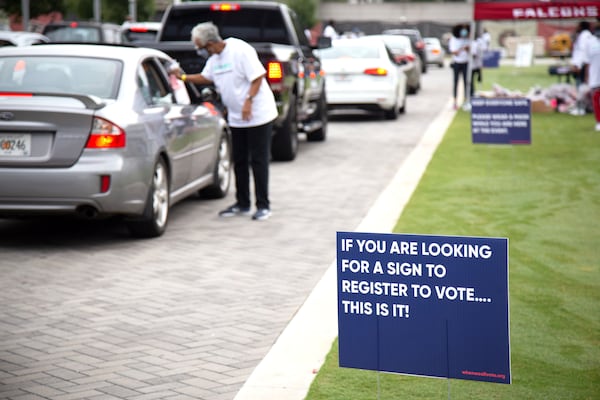 The cancellation hits Black voters’ registrations at a higher rate than white voters’ registrations, according to an analysis by The Atlanta Journal-Constitution. (File/AJC 2020)