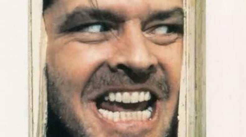 Jack Nicholson in “The Shining.” File photo