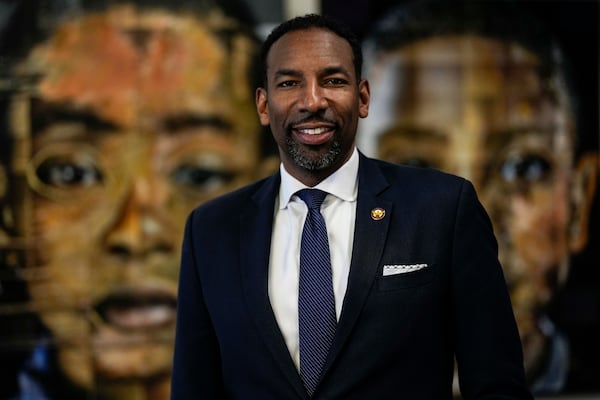 Atlanta Mayor Andre Dickens was elected in 2021.