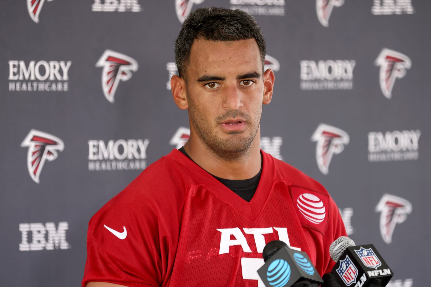 Falcons training camp -- Wednesday, July 27, 2022