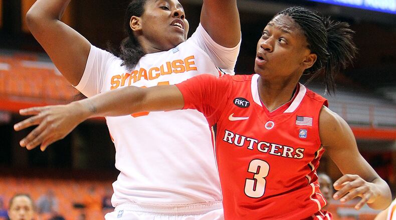 Erica Wheeler was an all-Big East player at Rutgers before finishing her career in 2013.