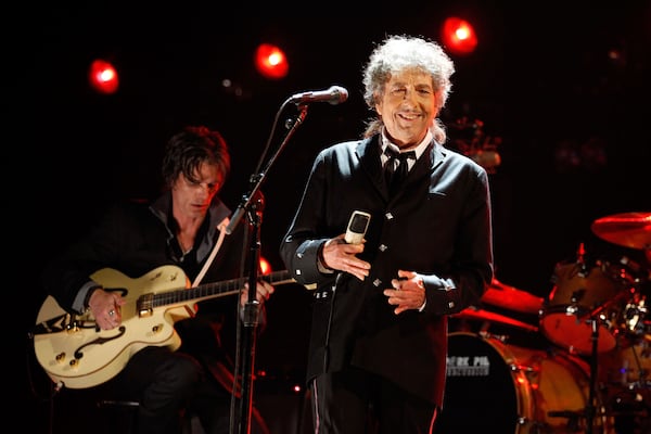 Bob Dylan, 84, will take the stage in Atlanta on Friday.  (Christopher Polk/Getty Images for VH1/TNS)