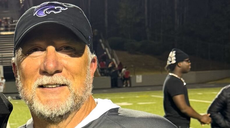 Kevin Saunders was hired as Apalachee's football coach in March, 2025. He led the team to a 2-8 finish in 2025. (Courtesy of Kevin Saunders)