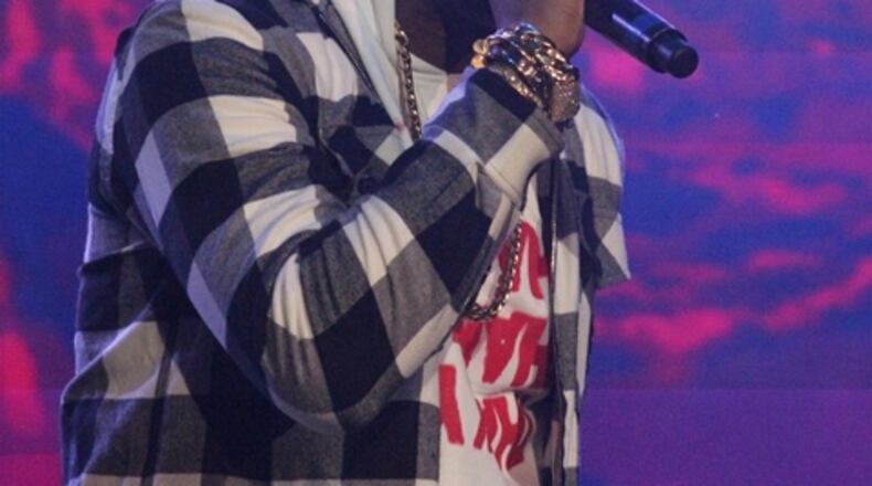 Future, who played Music Midtown in 2017, is busy with "Superfly."Photo: Melissa Ruggieri/AJC