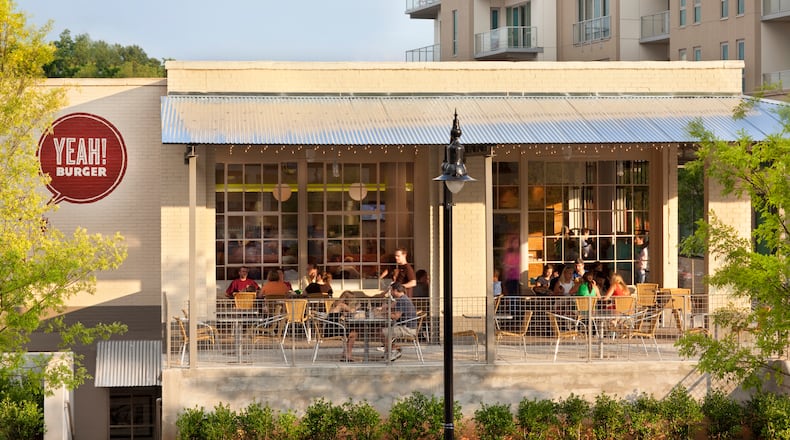 After being closed since the start of the pandemic, Yeah! Burger will reopen this fall. Changes at the restaurant, located at 1168 Howell Mill Road in the Westside Provisions District, include a move to an entirely plant-based menu as well as a complete renovation to the space.
Courtesy of Yeah! Burger