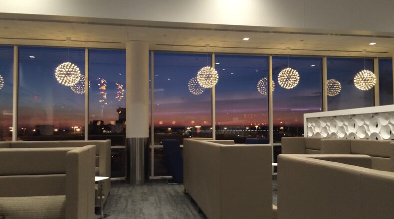 New Delta Sky Club on Concourse B at Hartsfield-Jackson