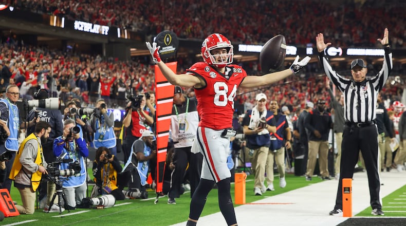 Ladd McConkey-Georgia football-2023 offense