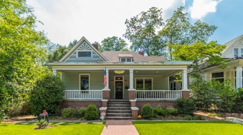 This 2,156-square foot Victorian was used as a set for “The Walking Dead.” CONTRIBUTED
