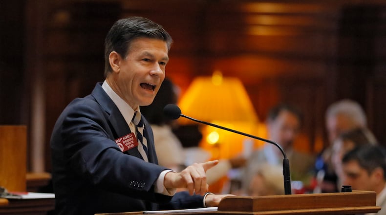 House Ways & Means Chairman Brett Harrell, R-Snellville, the sponsor of HB 276. BOB ANDRES /BANDRES@AJC.COM