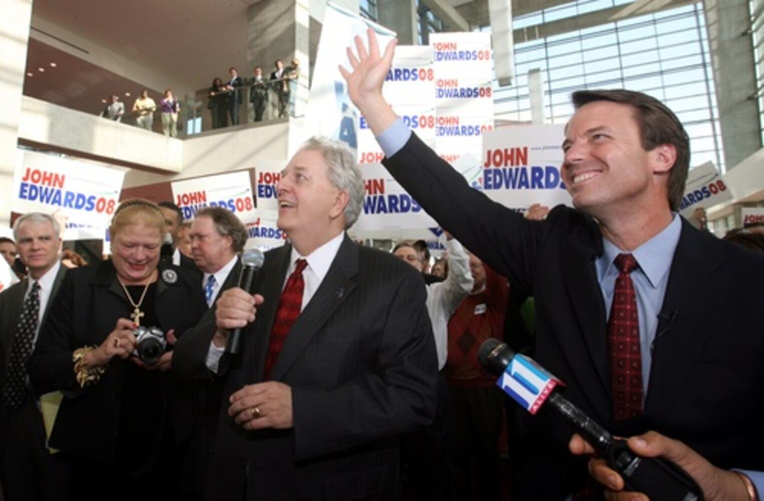 John Edwards dropping out of the Democratic race